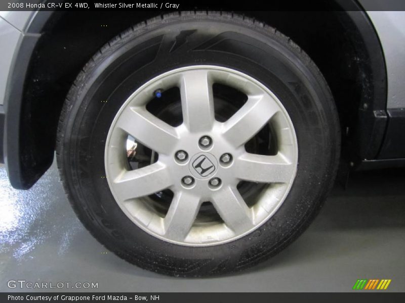 Whistler Silver Metallic / Gray 2008 Honda CR-V EX 4WD