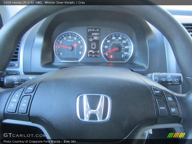 Whistler Silver Metallic / Gray 2008 Honda CR-V EX 4WD
