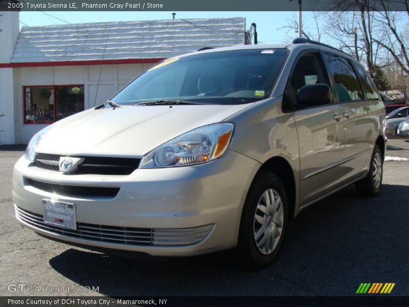 Phantom Gray Pearl / Stone 2005 Toyota Sienna LE
