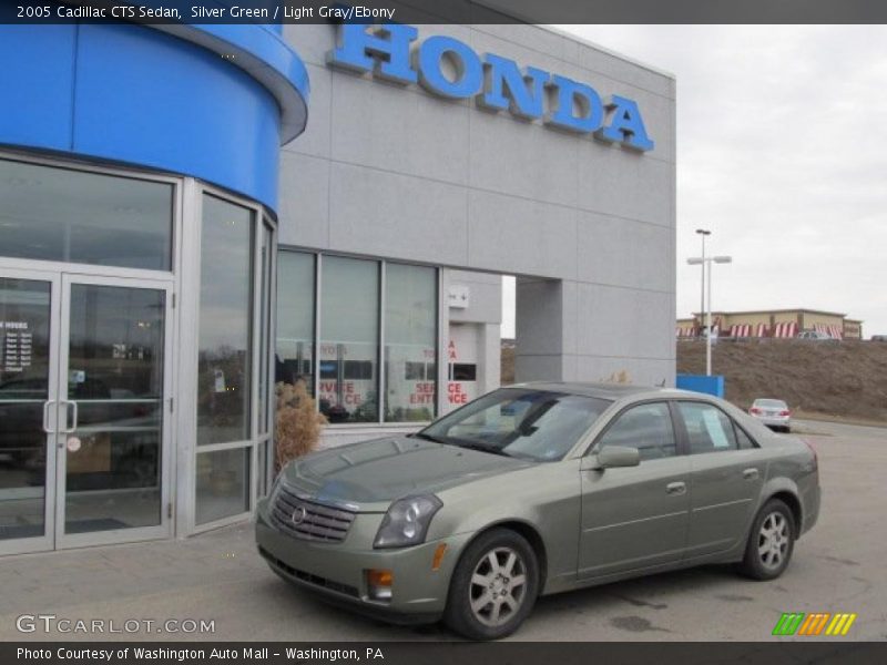 Silver Green / Light Gray/Ebony 2005 Cadillac CTS Sedan