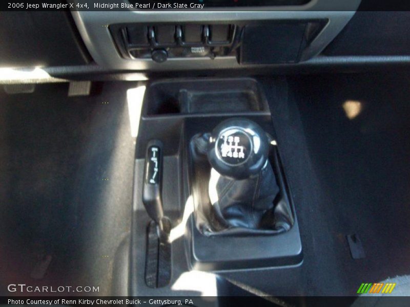 Midnight Blue Pearl / Dark Slate Gray 2006 Jeep Wrangler X 4x4