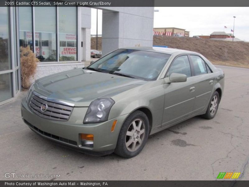 Silver Green / Light Gray/Ebony 2005 Cadillac CTS Sedan
