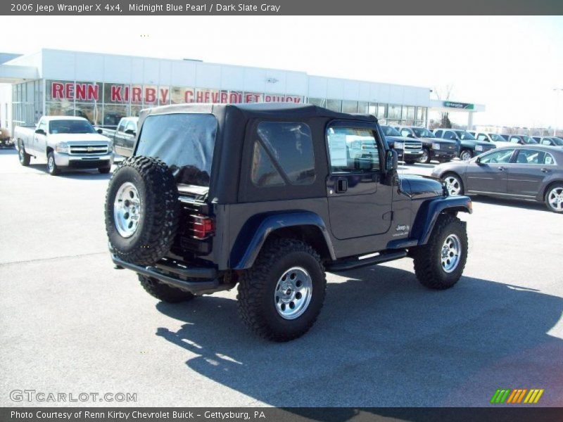 Midnight Blue Pearl / Dark Slate Gray 2006 Jeep Wrangler X 4x4