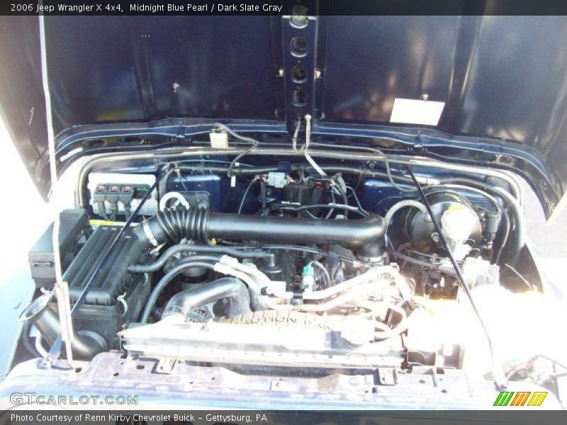 Midnight Blue Pearl / Dark Slate Gray 2006 Jeep Wrangler X 4x4