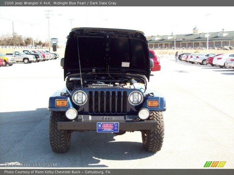 Midnight Blue Pearl / Dark Slate Gray 2006 Jeep Wrangler X 4x4