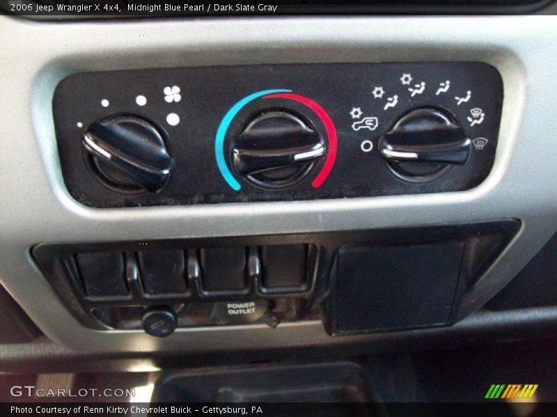 Midnight Blue Pearl / Dark Slate Gray 2006 Jeep Wrangler X 4x4