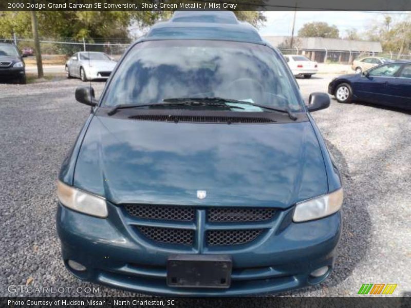 Shale Green Metallic / Mist Gray 2000 Dodge Grand Caravan SE Conversion