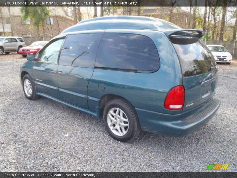 Shale Green Metallic / Mist Gray 2000 Dodge Grand Caravan SE Conversion