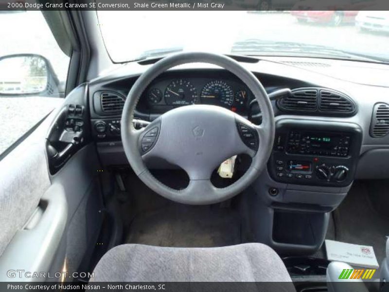 Shale Green Metallic / Mist Gray 2000 Dodge Grand Caravan SE Conversion