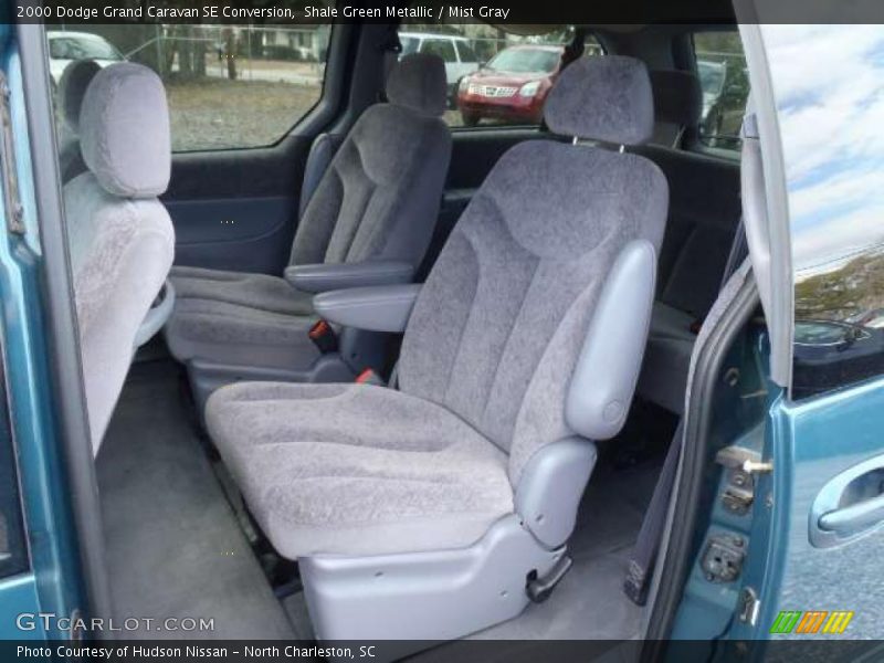 Shale Green Metallic / Mist Gray 2000 Dodge Grand Caravan SE Conversion