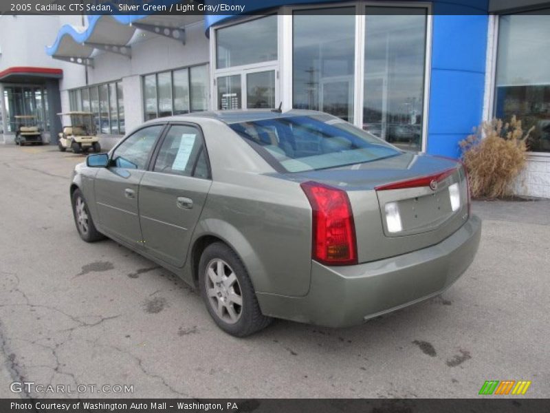Silver Green / Light Gray/Ebony 2005 Cadillac CTS Sedan