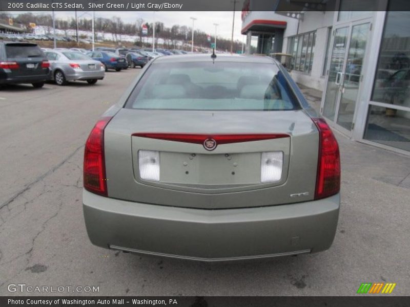 Silver Green / Light Gray/Ebony 2005 Cadillac CTS Sedan