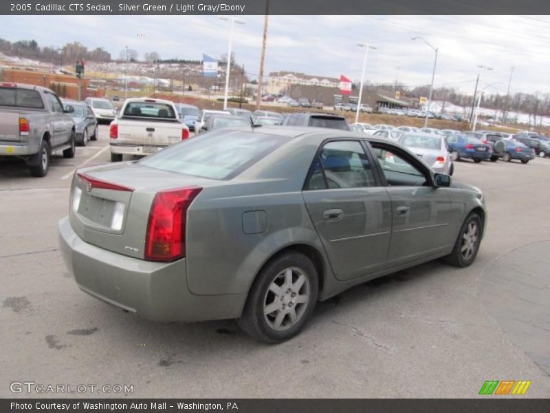 Silver Green / Light Gray/Ebony 2005 Cadillac CTS Sedan