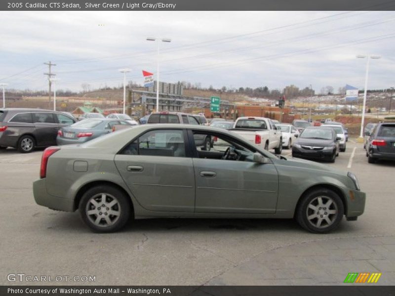 Silver Green / Light Gray/Ebony 2005 Cadillac CTS Sedan