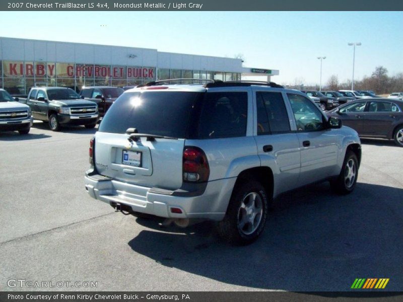 Moondust Metallic / Light Gray 2007 Chevrolet TrailBlazer LS 4x4