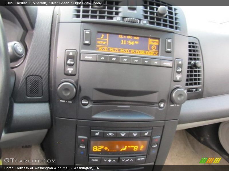 Silver Green / Light Gray/Ebony 2005 Cadillac CTS Sedan