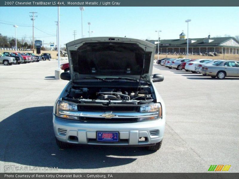 Moondust Metallic / Light Gray 2007 Chevrolet TrailBlazer LS 4x4