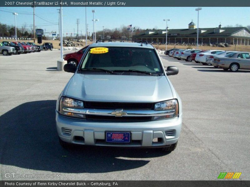 Moondust Metallic / Light Gray 2007 Chevrolet TrailBlazer LS 4x4