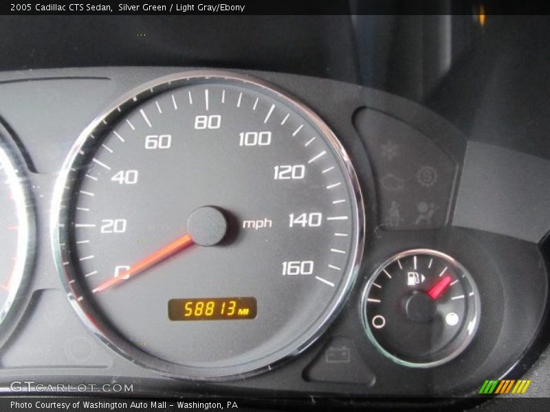 Silver Green / Light Gray/Ebony 2005 Cadillac CTS Sedan