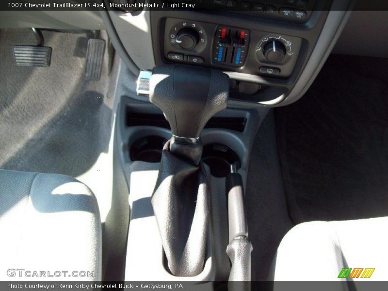 Moondust Metallic / Light Gray 2007 Chevrolet TrailBlazer LS 4x4