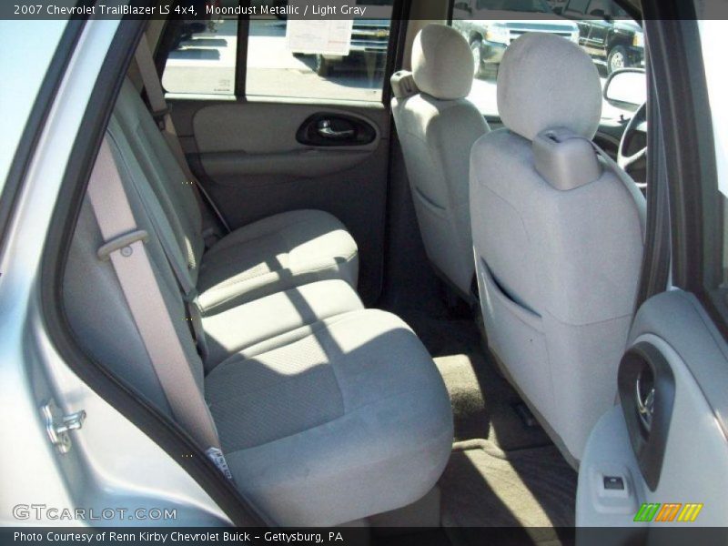Moondust Metallic / Light Gray 2007 Chevrolet TrailBlazer LS 4x4