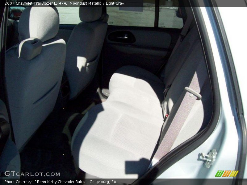 Moondust Metallic / Light Gray 2007 Chevrolet TrailBlazer LS 4x4