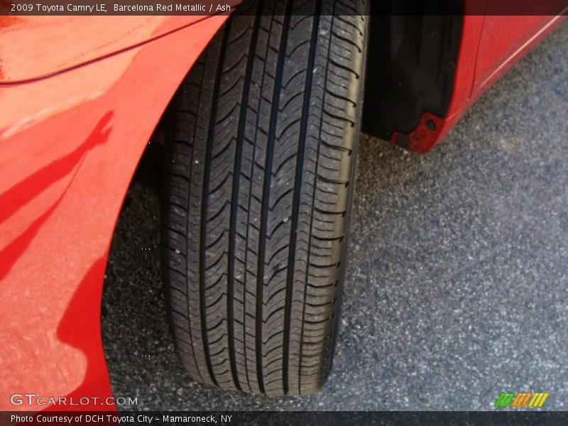 Barcelona Red Metallic / Ash 2009 Toyota Camry LE