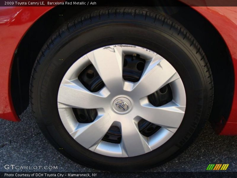 Barcelona Red Metallic / Ash 2009 Toyota Camry LE