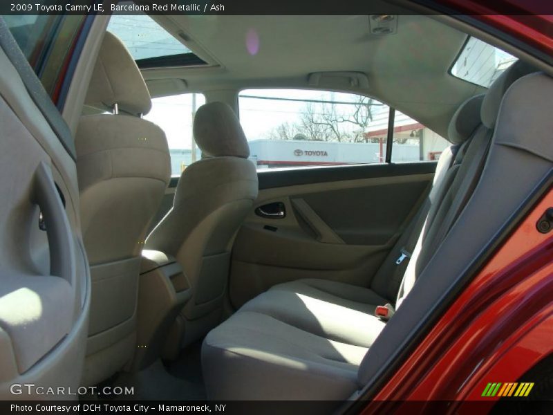 Barcelona Red Metallic / Ash 2009 Toyota Camry LE