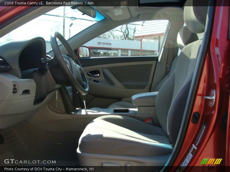 Barcelona Red Metallic / Ash 2009 Toyota Camry LE
