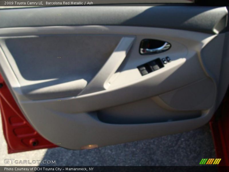 Barcelona Red Metallic / Ash 2009 Toyota Camry LE