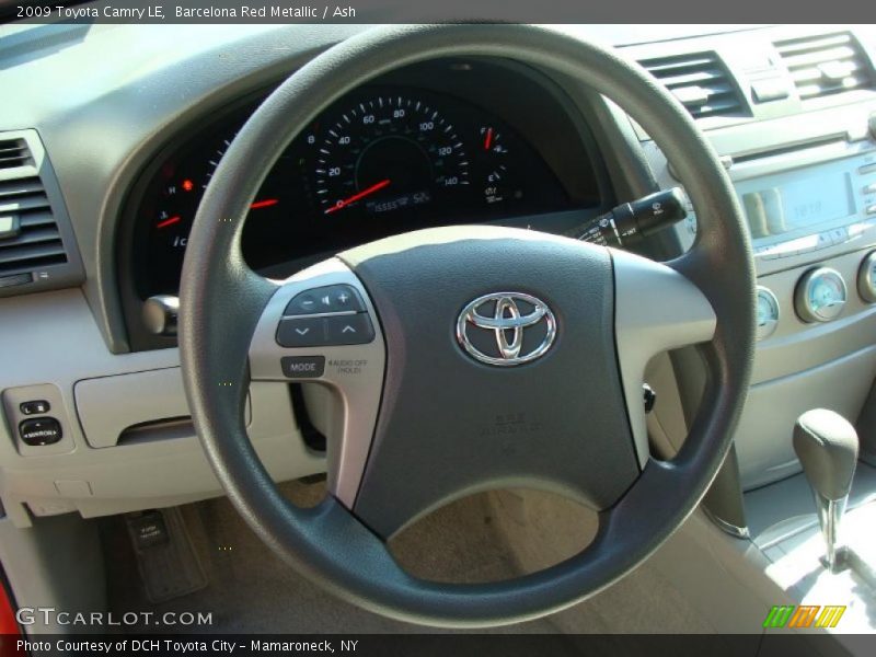 Barcelona Red Metallic / Ash 2009 Toyota Camry LE
