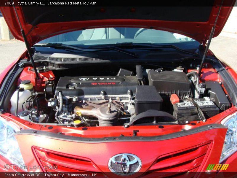 Barcelona Red Metallic / Ash 2009 Toyota Camry LE