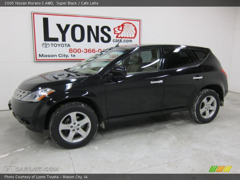 Super Black / Cafe Latte 2005 Nissan Murano S AWD