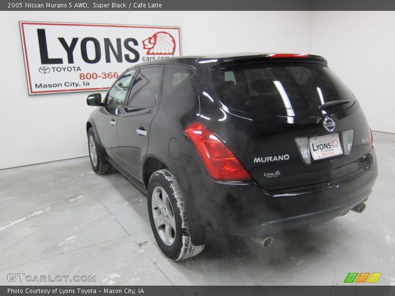 Super Black / Cafe Latte 2005 Nissan Murano S AWD