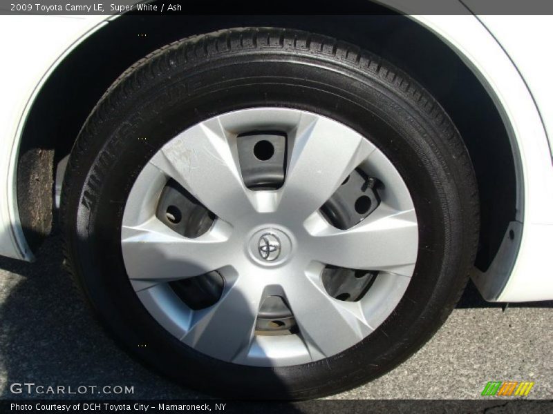 Super White / Ash 2009 Toyota Camry LE