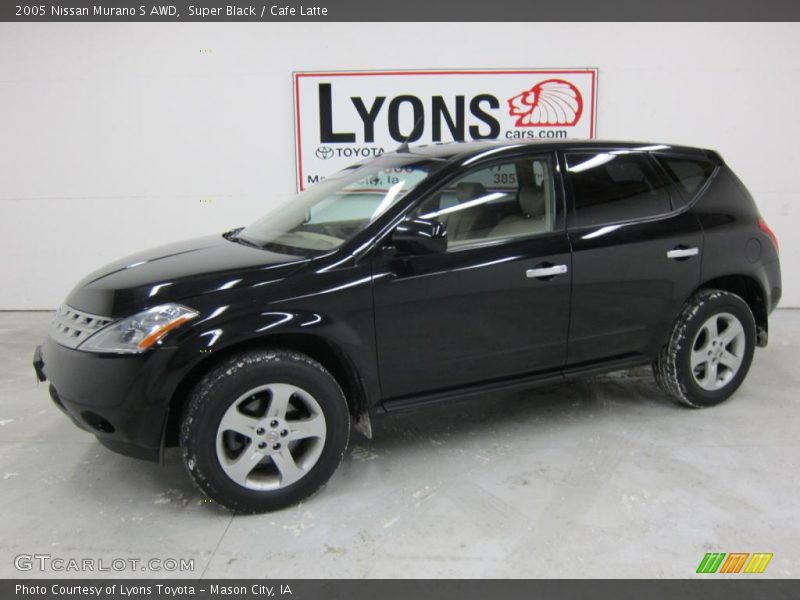 Super Black / Cafe Latte 2005 Nissan Murano S AWD
