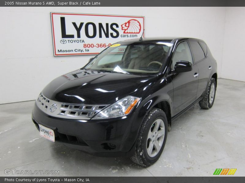 Super Black / Cafe Latte 2005 Nissan Murano S AWD