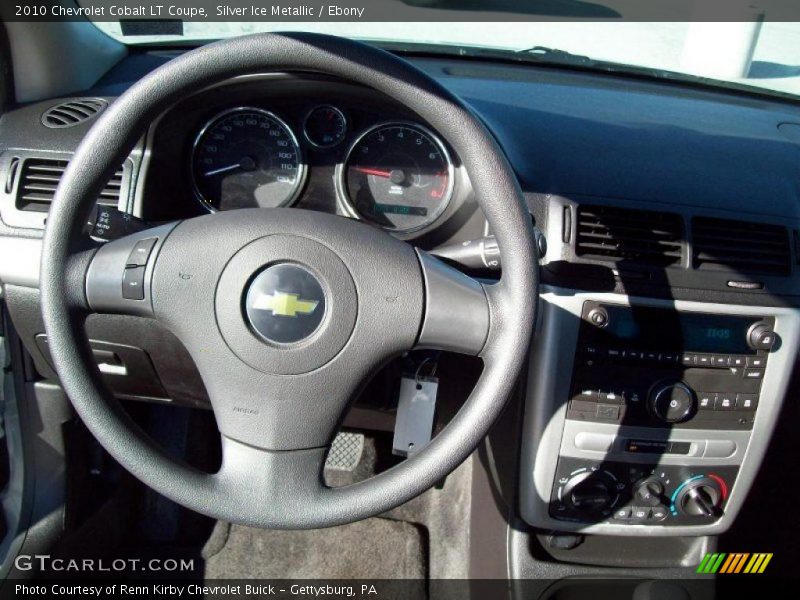 Silver Ice Metallic / Ebony 2010 Chevrolet Cobalt LT Coupe