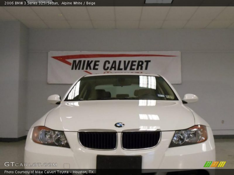 Alpine White / Beige 2006 BMW 3 Series 325i Sedan