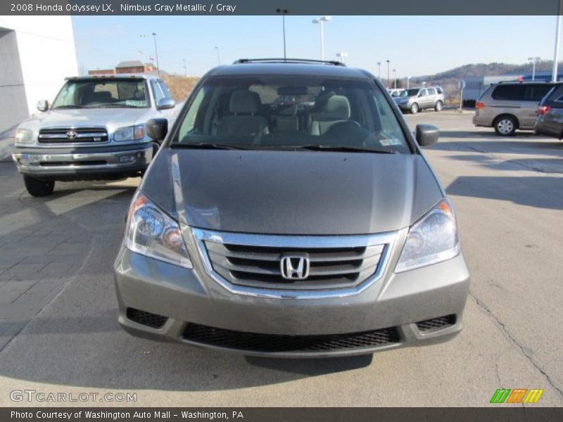 Nimbus Gray Metallic / Gray 2008 Honda Odyssey LX