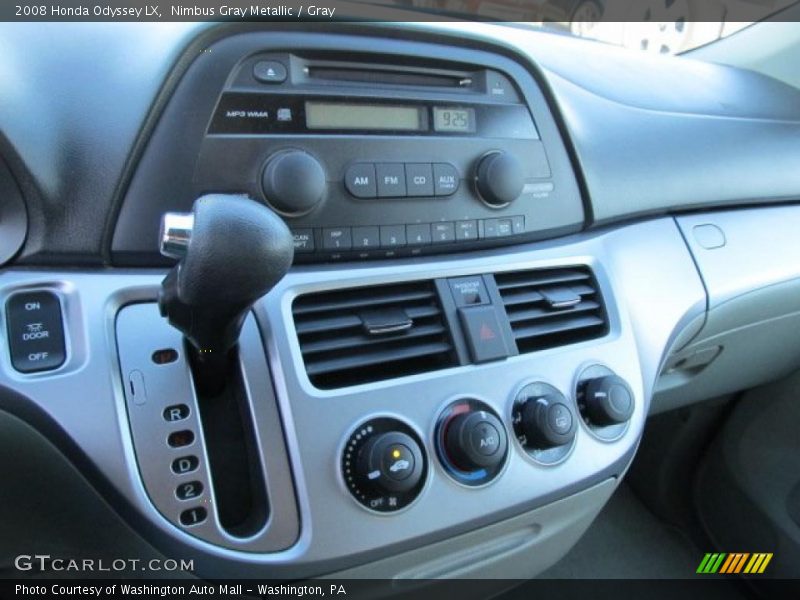 Nimbus Gray Metallic / Gray 2008 Honda Odyssey LX