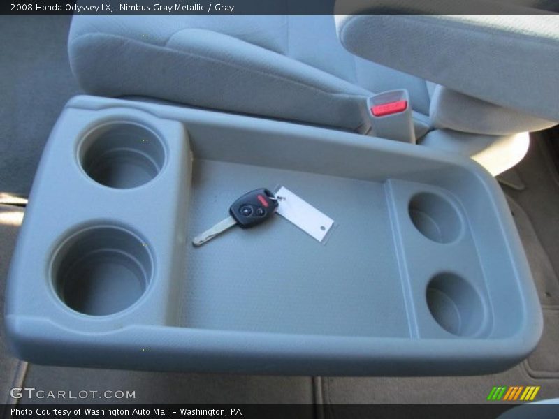 Nimbus Gray Metallic / Gray 2008 Honda Odyssey LX