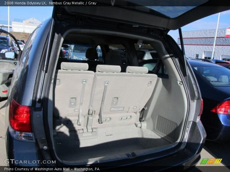 Nimbus Gray Metallic / Gray 2008 Honda Odyssey LX