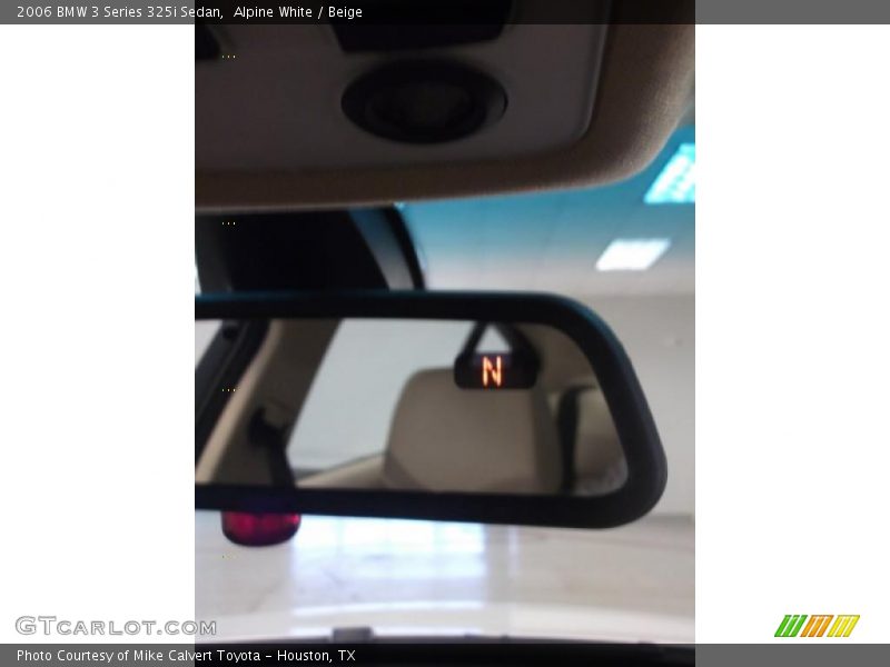 Alpine White / Beige 2006 BMW 3 Series 325i Sedan