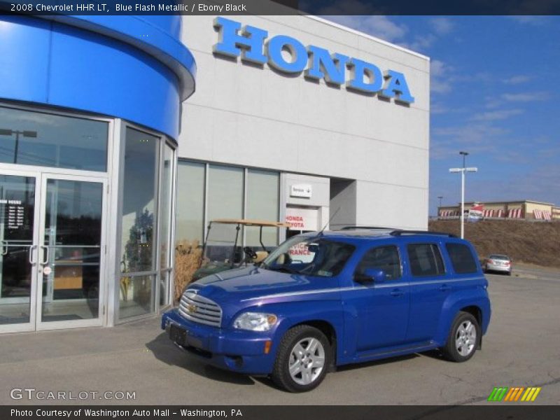 Blue Flash Metallic / Ebony Black 2008 Chevrolet HHR LT