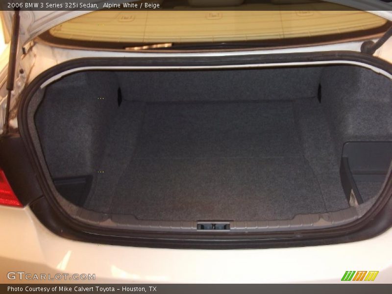 Alpine White / Beige 2006 BMW 3 Series 325i Sedan