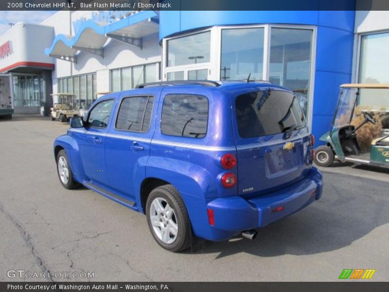 Blue Flash Metallic / Ebony Black 2008 Chevrolet HHR LT