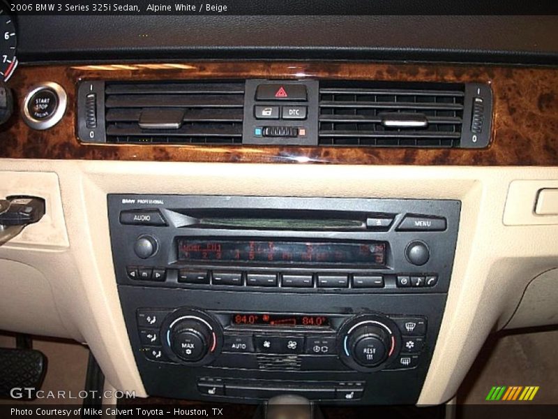Alpine White / Beige 2006 BMW 3 Series 325i Sedan