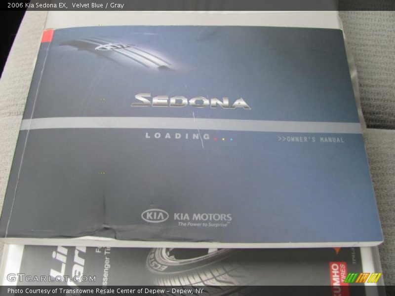 Velvet Blue / Gray 2006 Kia Sedona EX